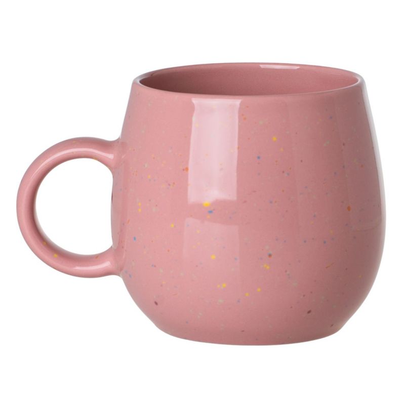 Kubek Speckle Pop Estia różowy porcelanowy 480 ml 1 szt.