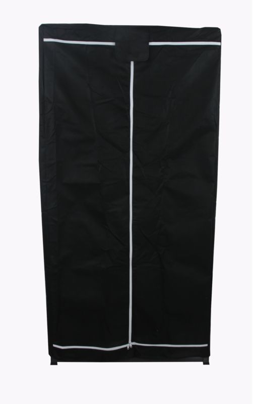 Pokrowiec ochronny na regał MODO24 180X110X30 cm futerał na stojak czarny 1 szt.