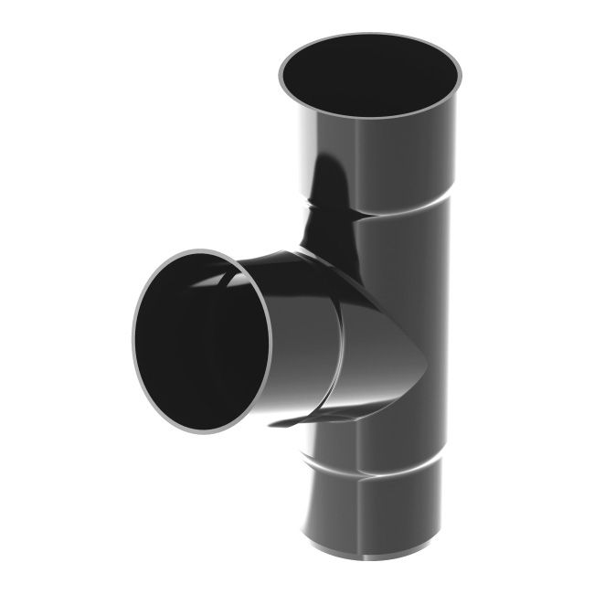 Trójnik Ocean 90 x 90 x 90 mm grafitowy