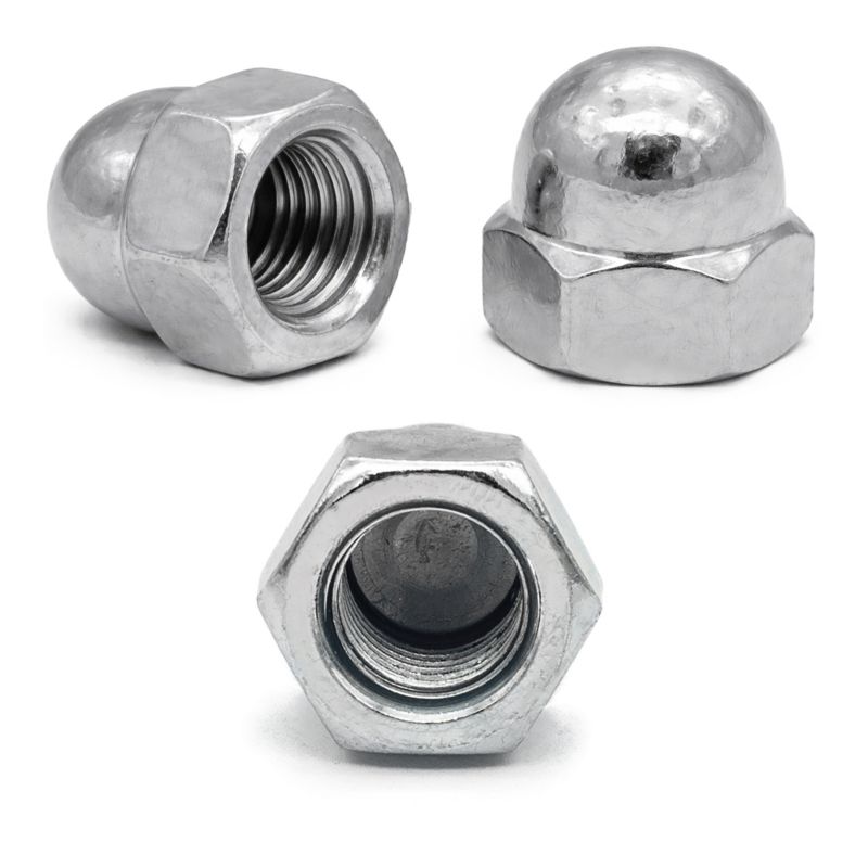 Nakrętka kołpakowa M3 nierdzewna A2 Lun Fix DIN 1587 1000szt.