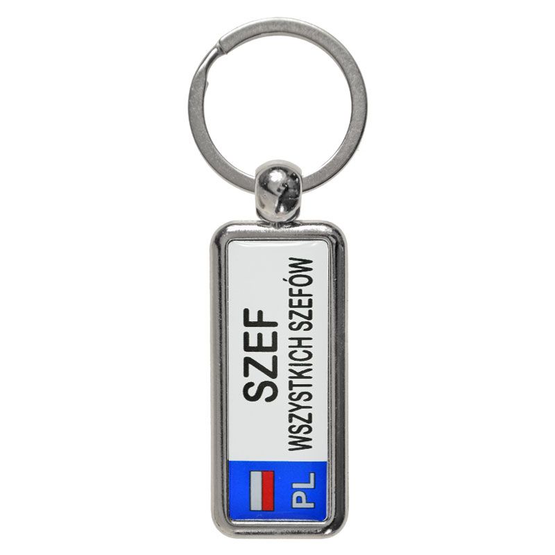 Brelok do kluczy Expres metalowy Szef wszystkich szefów