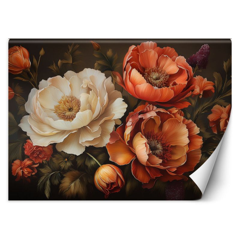 Fototapeta Feeby Nature Botanicals Liście Kwiaty 100x70 1 szt