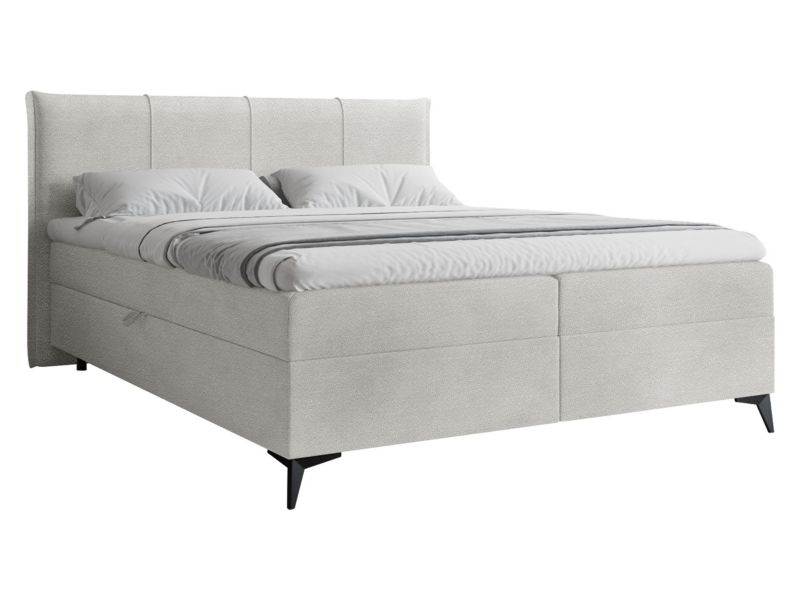 Łóżko kontynentalne MIRJAN 24 Eco Bis 160x200 szary 1 szt.