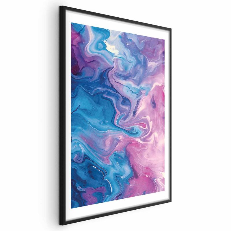 Plakat Artgeist Nocne Przepływy 60x90 cm z ramą czarną 1 szt