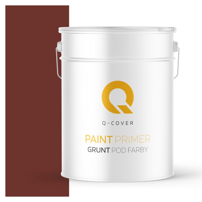 Grunt pod Farbę Elewacyjną Q-Cover Wiśniowy RAL3009 10L