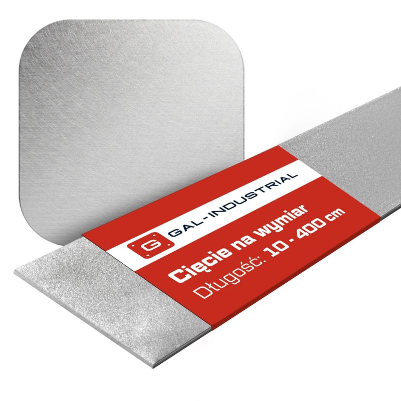 Płaskownik Aluminiowy SATYNOWANY GAL-INDUSTRIAL 90x5mm 50cm Profil Aluminium NA WYMIAR 1 szt.