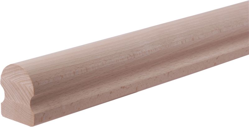 Poręcz bukowa Kornik 50 x 60 x 2700 mm
