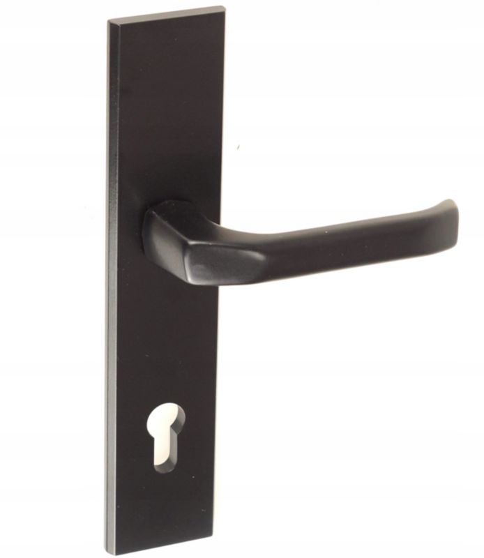 Klamka Drzwiowa FEINZ 72 Mm Wkład Czarna 1 szt.