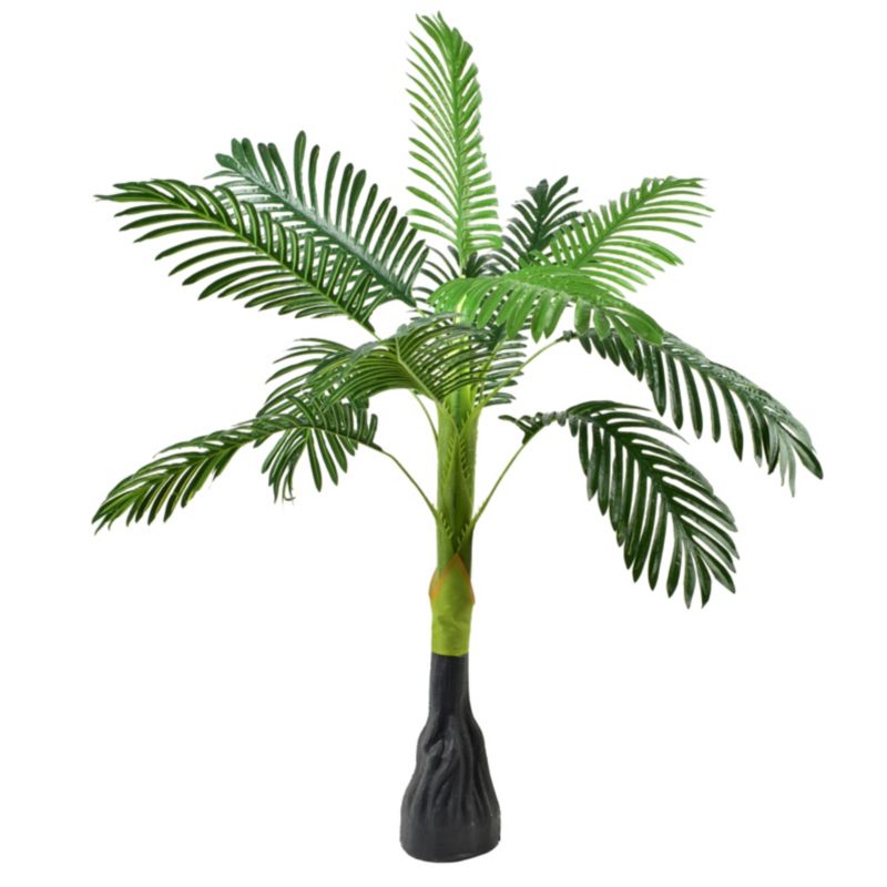 Sztuczna palma z tworzywa MONDEX VIRIDIS 110 cm zielona 1 szt.