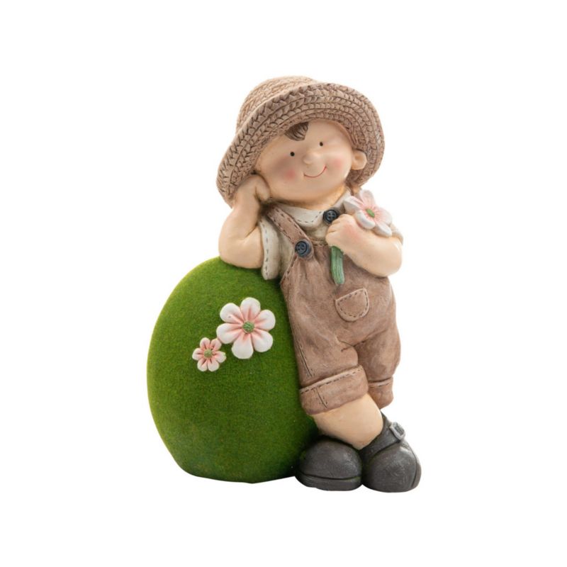 Dekoracyjna figurka, Solis Decor, 216Q733-24004B, Chłopiec, 1 szt.