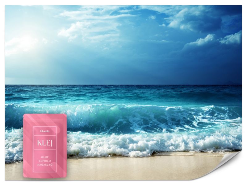 Fototapeta Muralo Burzliwe Morze 100x70 cm 1szt.