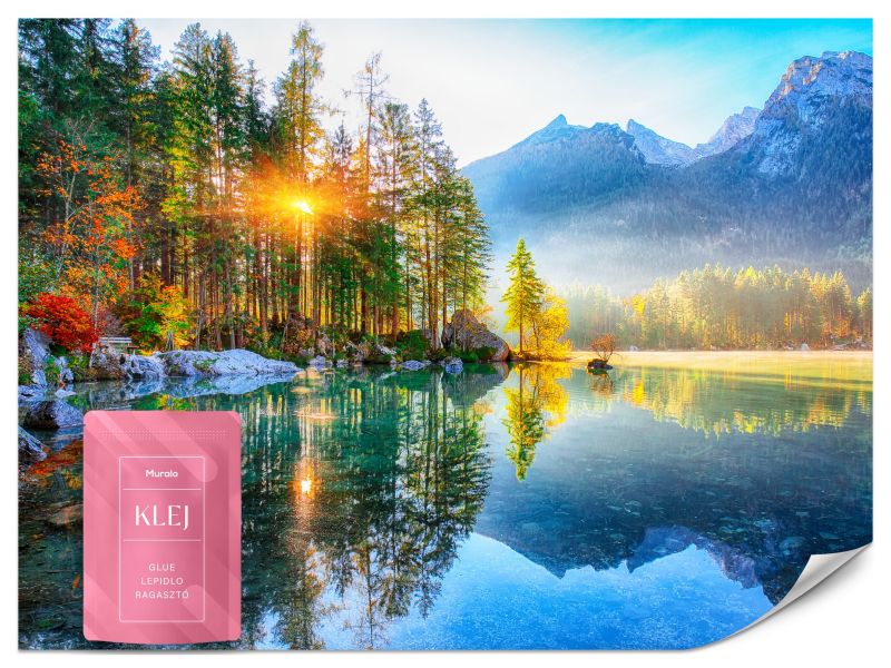 Fototapeta Muralo Jezioro Hintersee Natura Do Sypialni 350x256 cm 1szt.