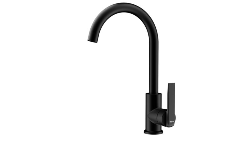 Bateria kuchenna Teka In czarna, granit/metal, 1 szt.