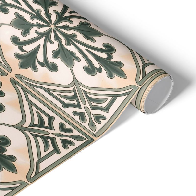 Folia Meblowa Tulup 65x130 cm Vintage płytki Samoprzylepna Folia Matowa 1 rol.