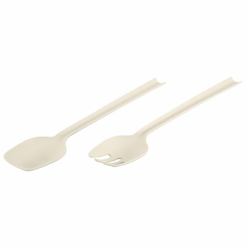 Zestaw sztućców do sałatek Kesper kremowy 29 cm 1 kpl.