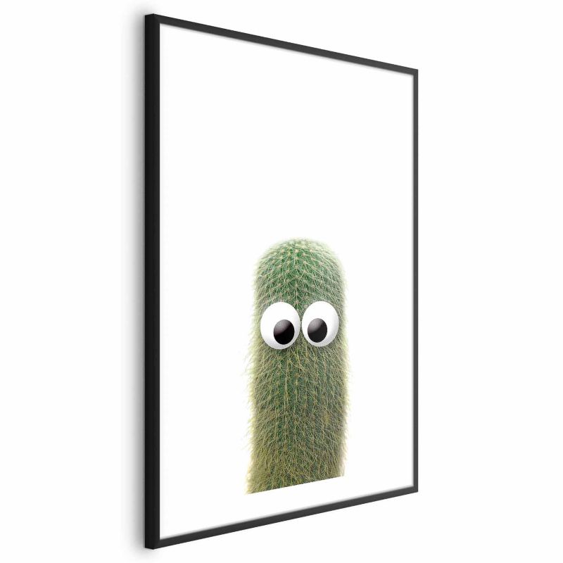 Plakat Artgeist Kłujący przyjaciel 60x90 cm z ramą czarną 1 szt