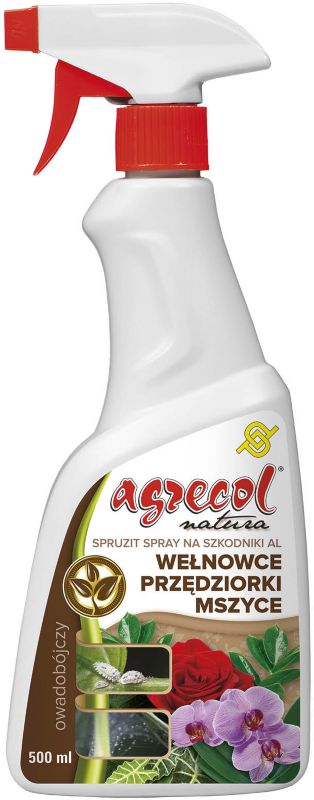 Spray na szkodniki Agrecol Spruzit wełnowce przędziorki mszyce 500 ml