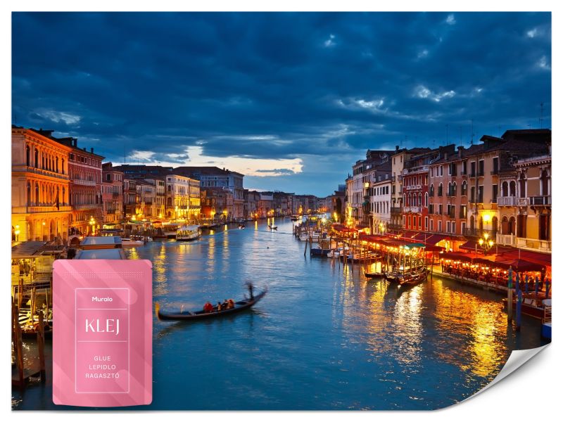 Fototapeta Muralo Wenecja Krajobraz Gondola 250x175 cm 1szt.