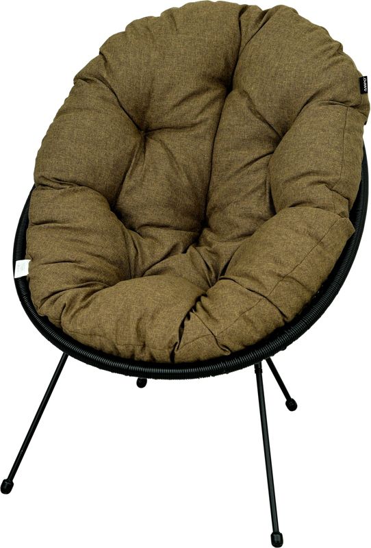 Poduszka na fotel żyłkowy AMPO brązowy melanż 1 szt.