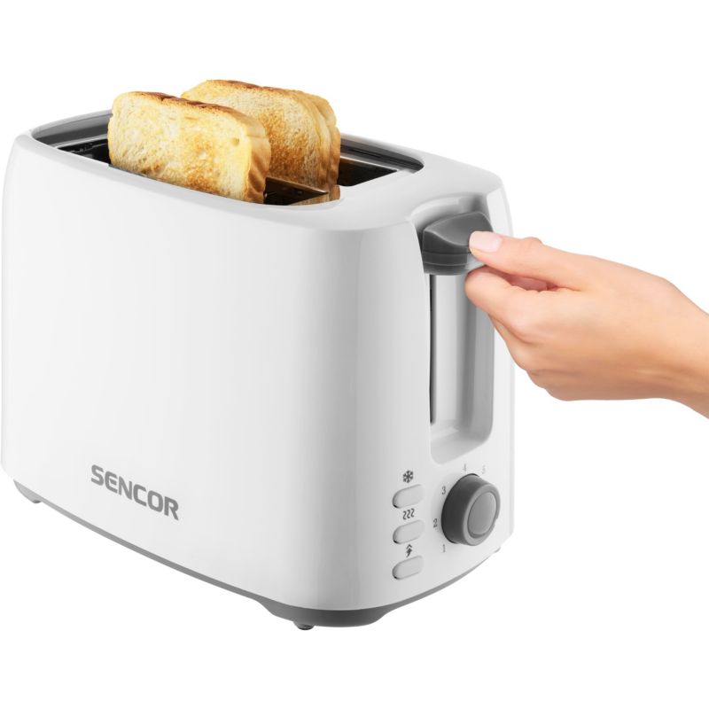 Toster Sencor STS 2606WH Elektroniczny 2 Tosty Timer 750W 1szt