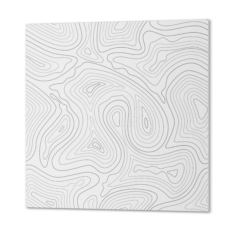 Ścienne Kafelki PCV ArtPrintCave 20x20 cm Abstrakcyjne linie faliste 20 szt.