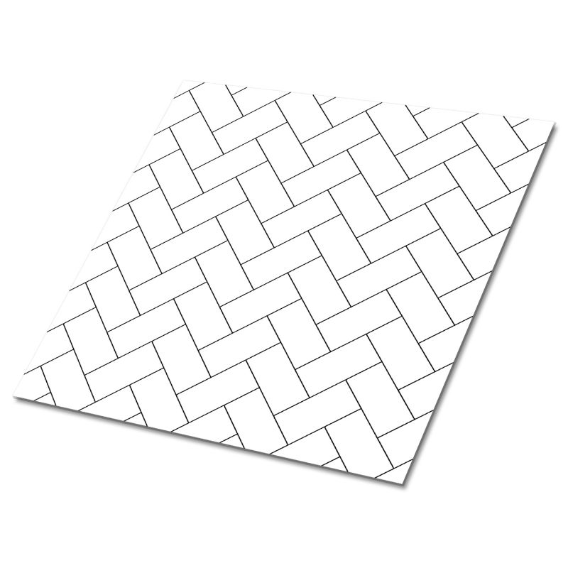 Kafelki samoprzylepne Tulup 30x30 cm Chodel biały 9 szt.