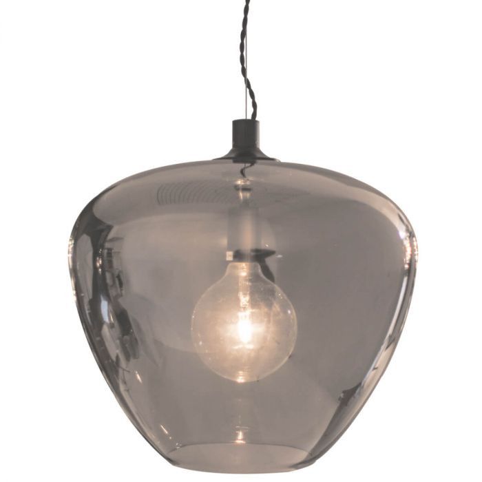 Lampa wisząca By Rydens Bellissimo srebrno-przydymiony wym: 160 x 40 x 40 cm 1xE27 x 60W 1 szt.