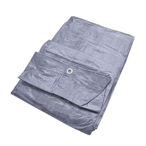 Plandeka Płachta Neopak 8x10m Srebrna 130g/m2 Gruba 10x8m 1 szt.