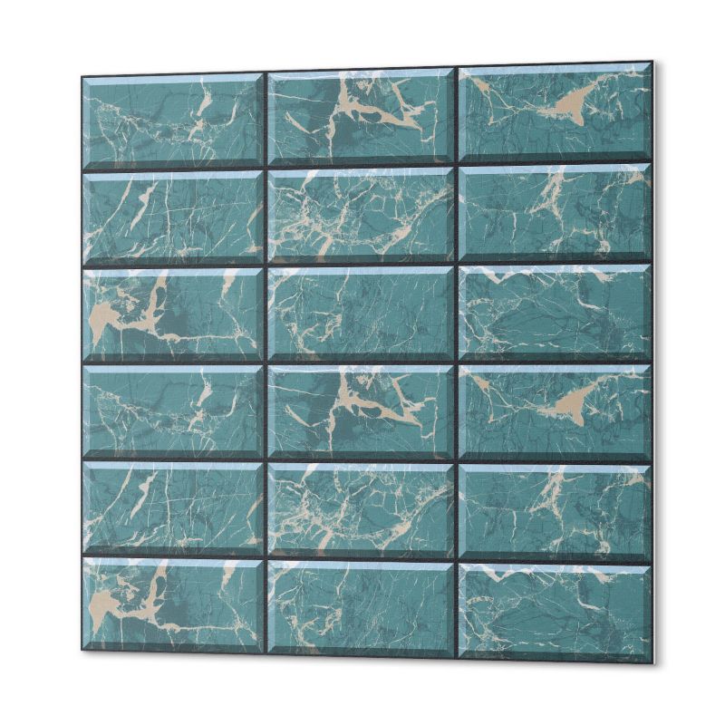 Paczka Kafelków Winylowych PCV ArtPrintCave 30x30 cm Wzór płytek marmurowych 9 szt.