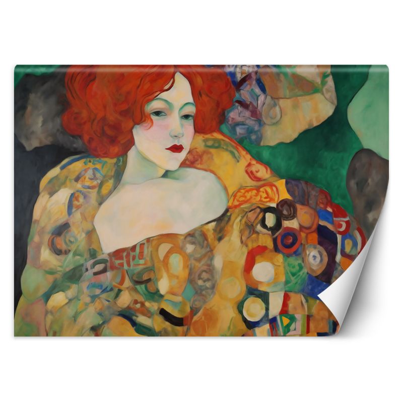Fototapeta Feeby Rudowłosa kobieta - G. Klimt 200x140 1 szt