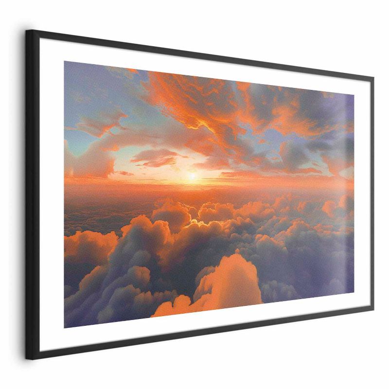 Plakat Artgeist Spektakl barw 30x21 cm z ramą czarną 1 szt