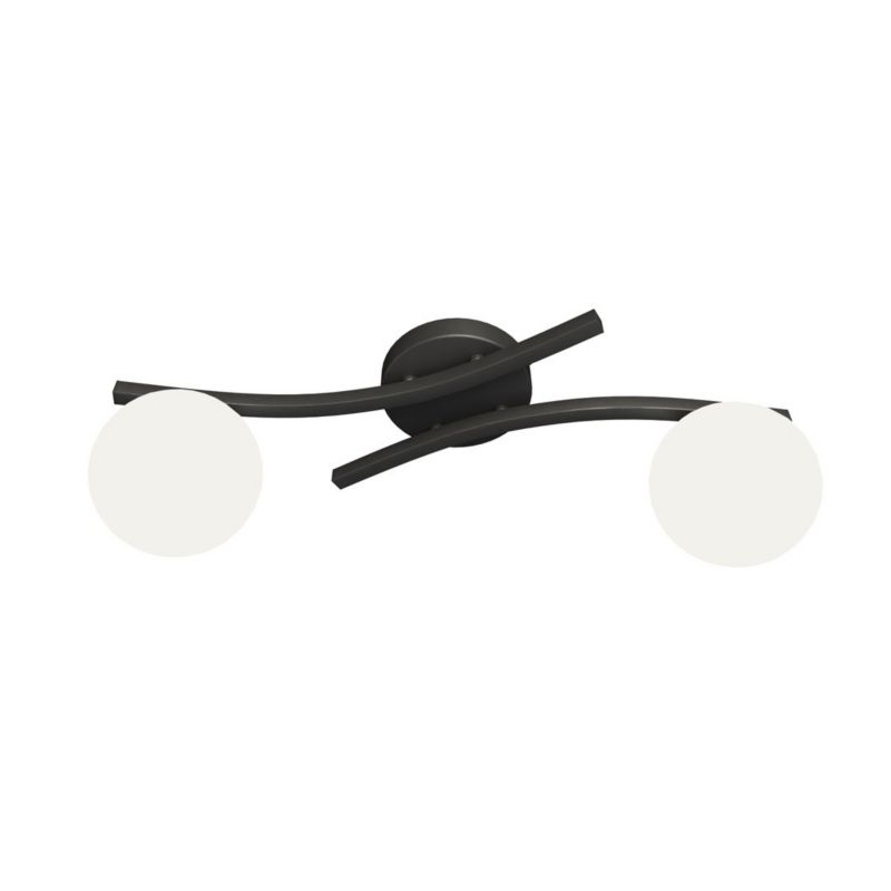 Lampa wisząca Emibig OPUS czarno-biała 2xE14x15W IP20 wym:20x60x23cm - 1 szt.