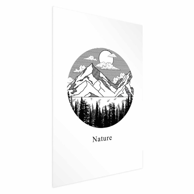 Plakat Artgeist Zaginiona kraina 60x90 cm bez ramy bez marginesu 1 szt