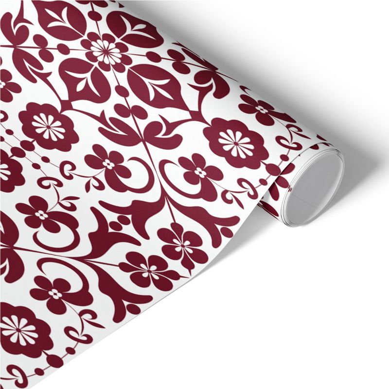 Samoprzylepna Okleina Meblowa Tulup 75x150 cm Kwiatowy wzór Renowacja Mebli DIY 1 rol.