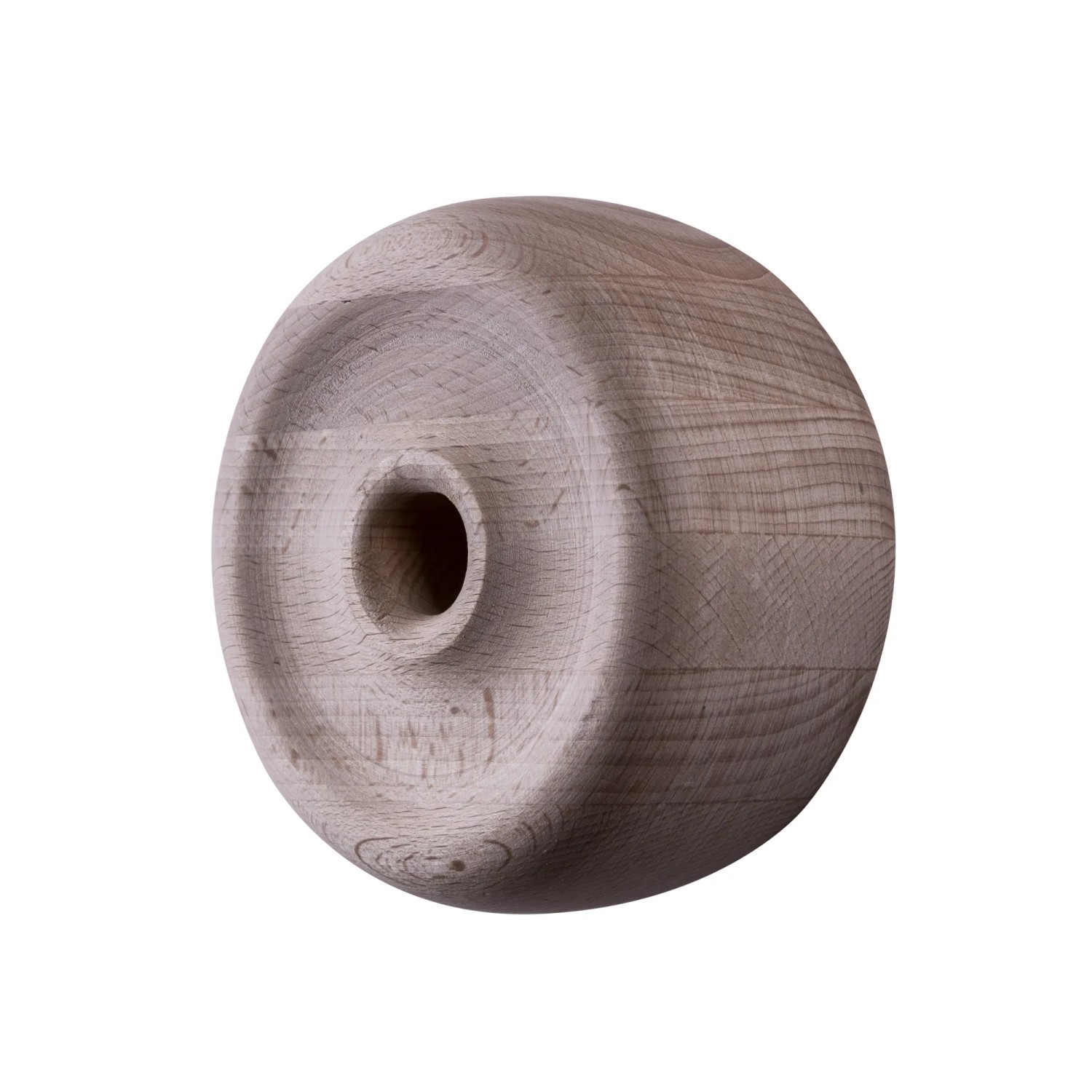 Kornik Zakończenie poręczy z drewna bukowego 50 mm x 60 mm koło