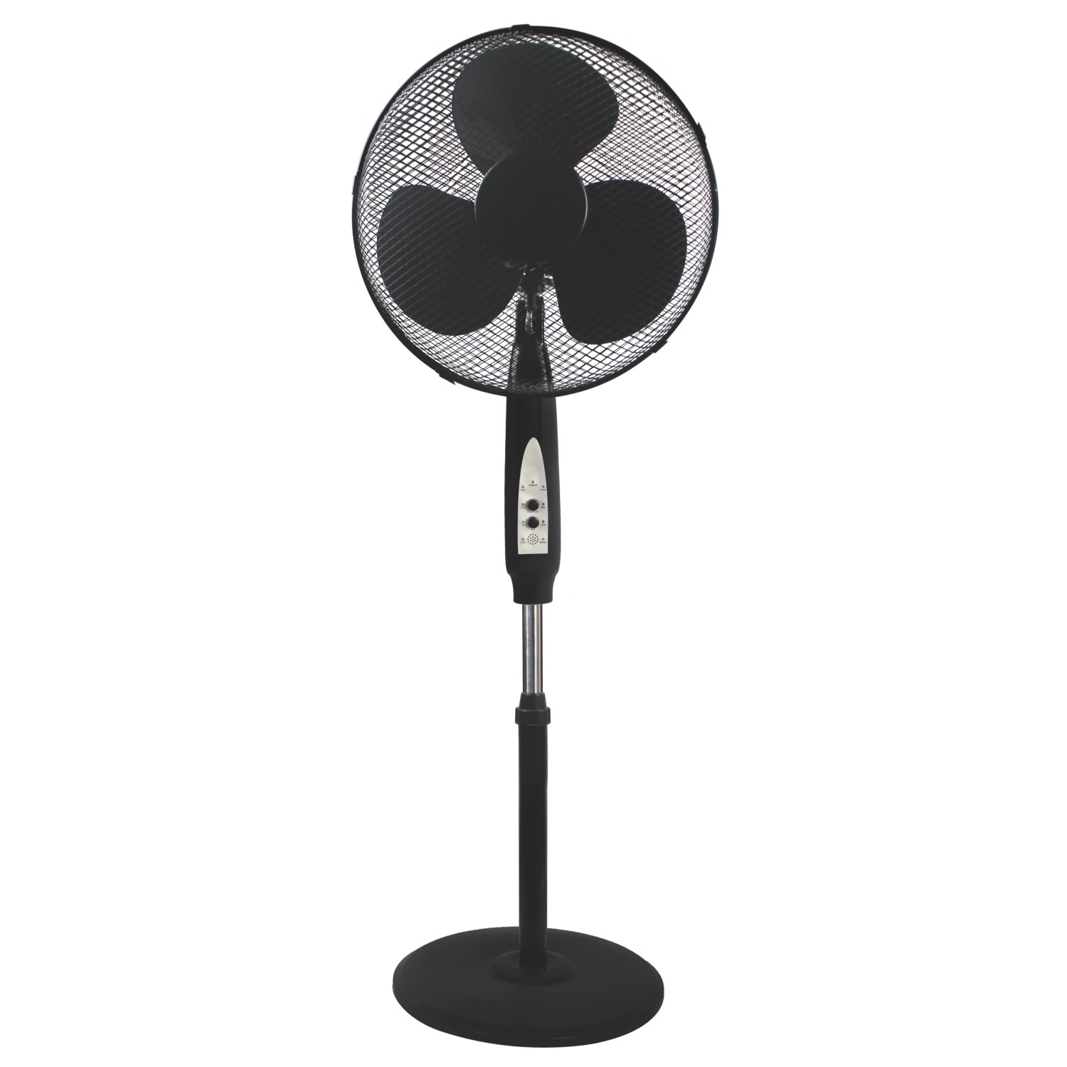 Volteno Wentylator pionowy czarny 45W