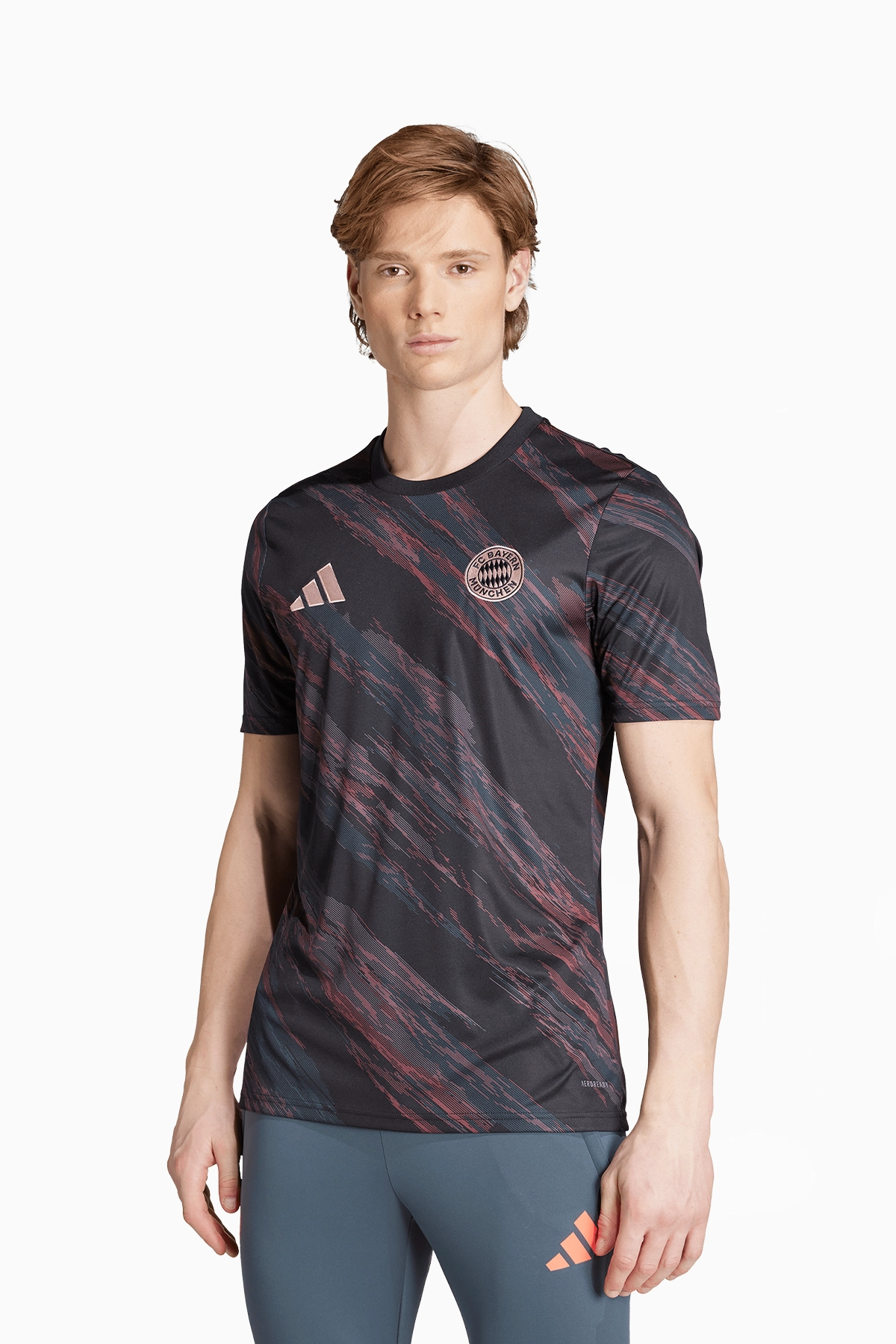 Koszulka adidas FC Bayern 25/26 Pre-Match - Czarny