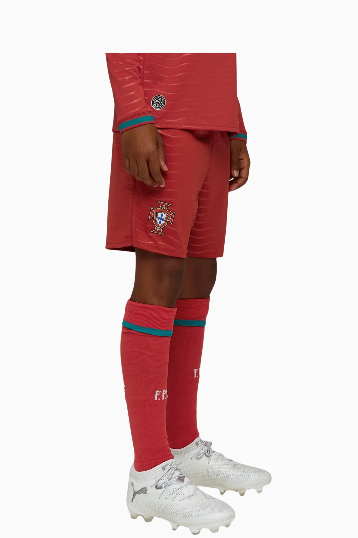 Spodenki Reprezentacji Portugalii Puma 2026 Domowe Junior - Czerwony