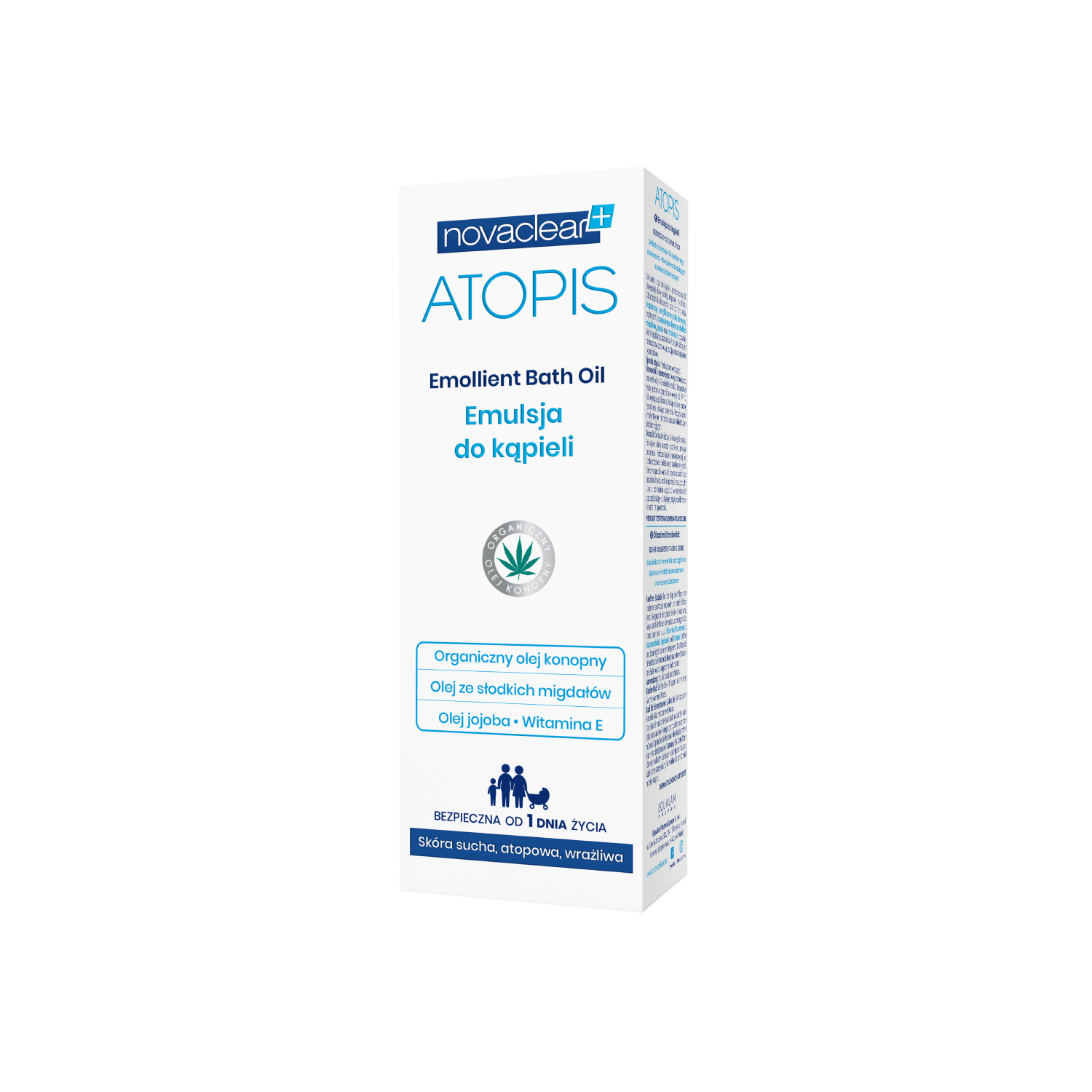 Equalan pharma - novaclear atopis, emulsja do kąpieli, 200 ml