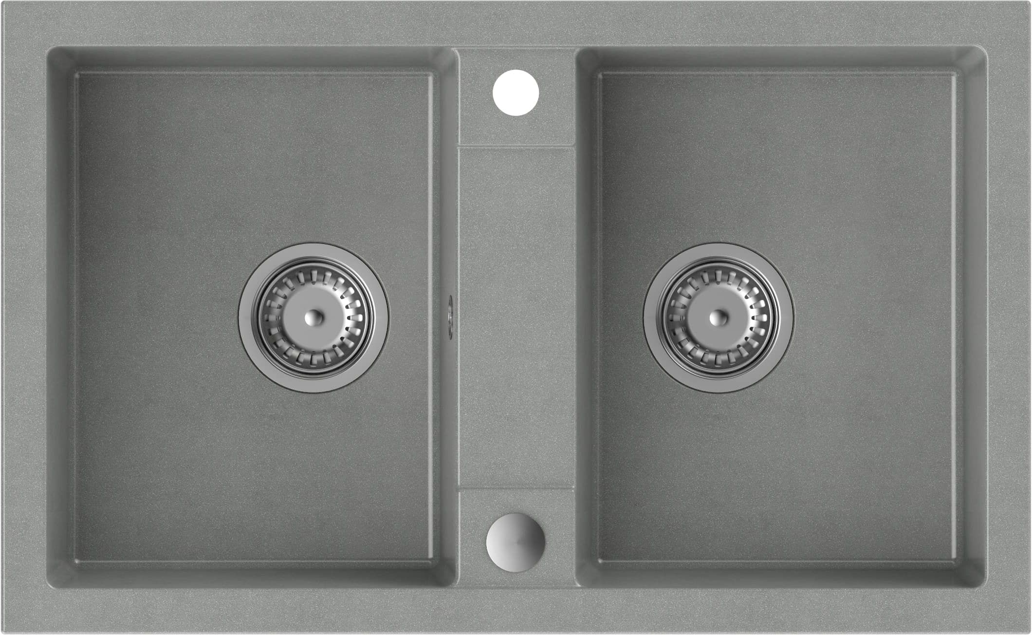 Quadron Denzel zlewozmywak GraniteQ 78x48 cm szary HDQ27848SZK