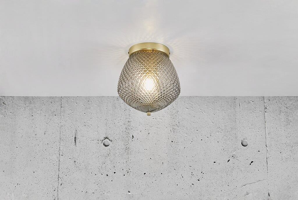 Nordlux Orbiform lampa podsufitowa 1x40 W mosiądz-przydymiona 2010656047 - Wysyłka w 24h