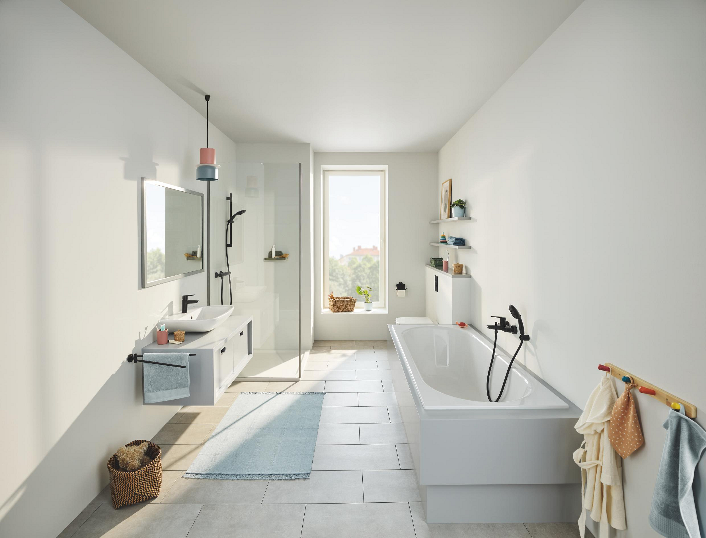 Grohe Start wieszak na ręczniki czarny mat 411832430 - Wysyłka w 24h