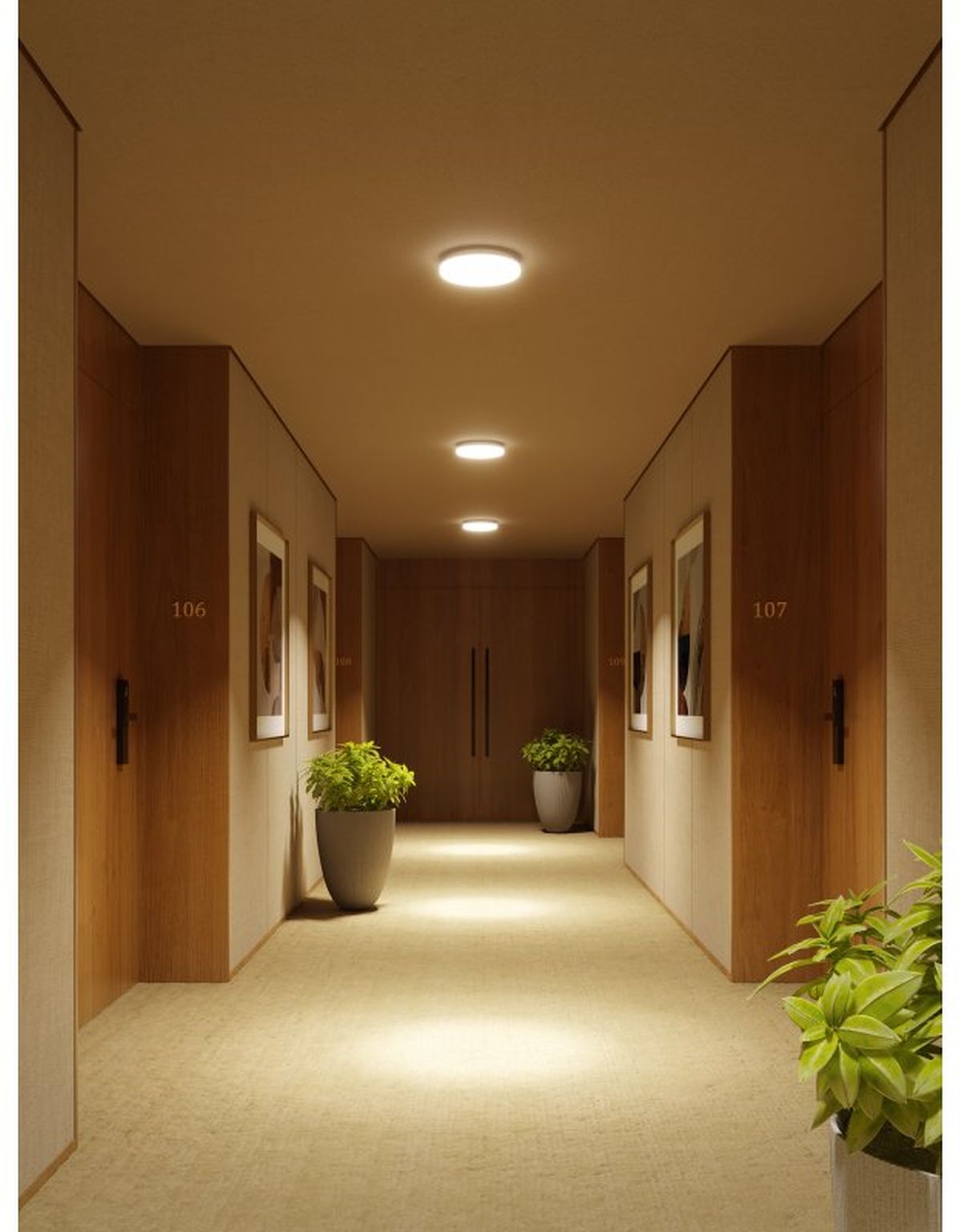 GTV Saturn plafon 1x24 W biały LD-SATU24WM-NB