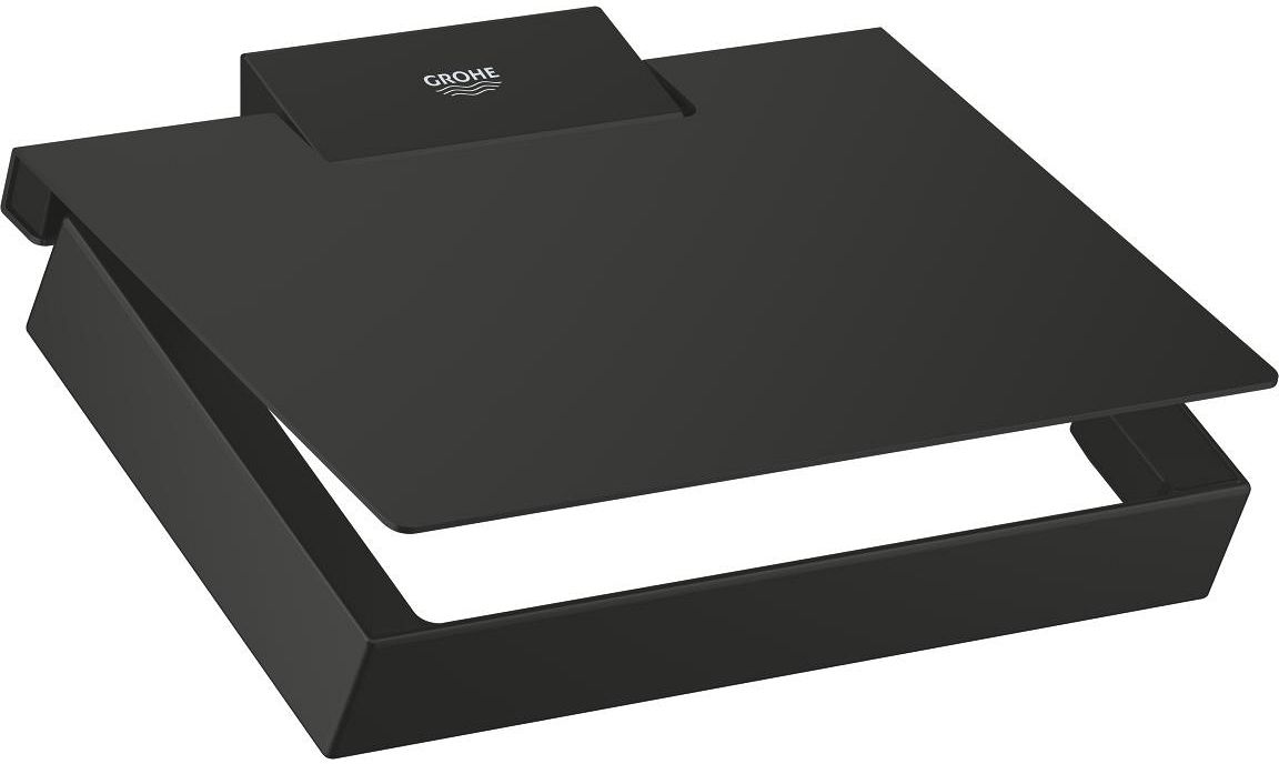 Grohe Selection Cube uchwyt na papier toaletowy czarny 407812430