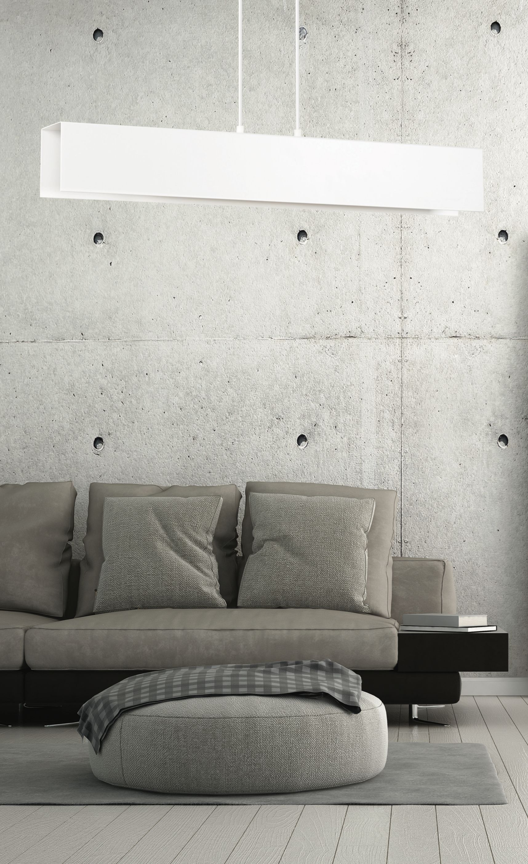 Emibig Gentor lampa wisząca 3x15 W biała 673/3