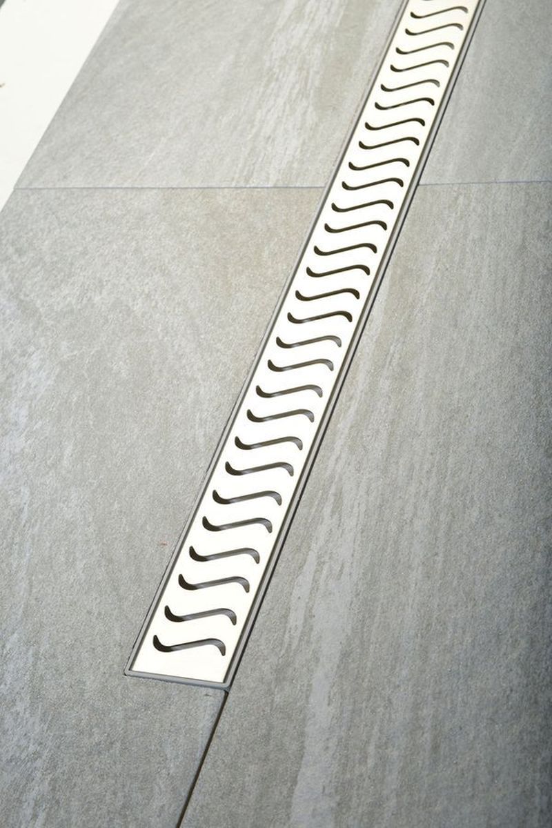 Polysan Scence odpływ prysznicowy 72 cm liniowy stal polerowana 71676