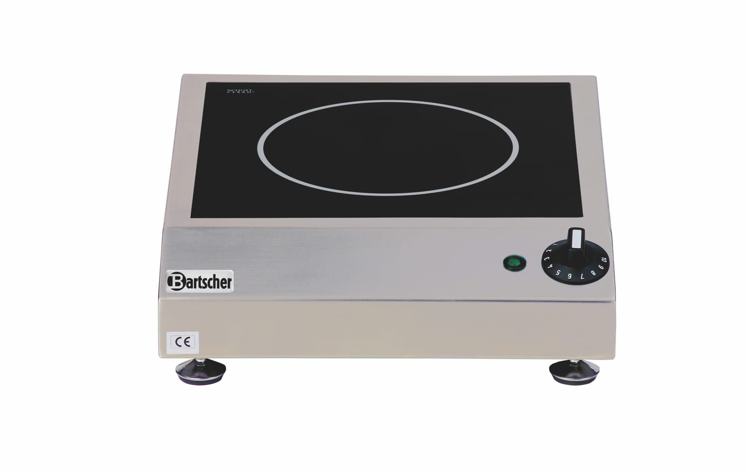 Kuchenka ceramiczna 2,3 kW pojedyncza Bartscher