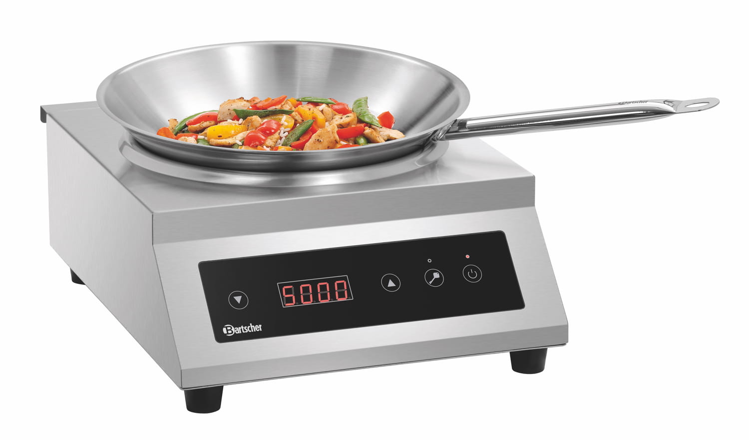 Wok indukcyjny 5 kW siła Bartscher