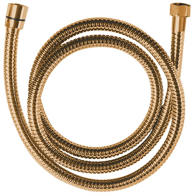 LAVEO Wąż prysznicowy ARNO 150-180 cm różowe złoto CRA_84PD