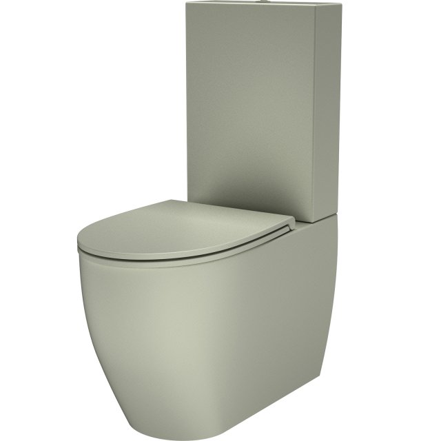 SDR CERAMICHE Kompakt WC BULL VERDE wirowy z deską wolnoopadającą
